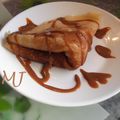 El cooksnap de Maggie cuando hizo Crepas con cajeta y/o dulce de leche.