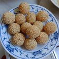 Cooksnap dari Giok Princess Frogg untuk resep Onde Onde Isi Kacang Hijau Kupas