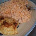 Brian's cooksnap of when they made Parmesan encrusted tilapia.