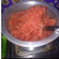 Jeet का कुकस्नैप जब उन्होंने गाजर का हलवा (gajar ka halwa recipe in Hindi) बनाया था।