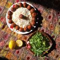 کوک اسنپ علی بعد از امتحان کردن رشته پلو با قلقلی مرغ 🌸.