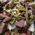 El cooksnap de Tiza Mosqueda cuando hizo Nopales con fajitas de res.