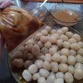 Cooksnap dari Laksmi Hamisena untuk resep Pentol saus kacang pedas manis