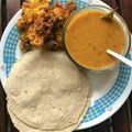 Divya sharma का कुकस्नैप जब उन्होंने गोभी बड़ी आलू की सब्ज़ी (gobhi vadi aloo ki sabzi recipe in Hindi) बनाया था।