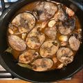 El cooksnap de Monica cuando hizo Escabeche de bonito.