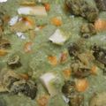 Rajeshwari Bhat's cooksnap of when they made Lobiya (Beans) Palak Curry.