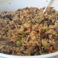 El cooksnap de Becky cuando hizo Arroz salteado con verduras y salsa de soja.
