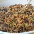 El cooksnap de Becky cuando hizo Arroz salteado con verduras y salsa de soja.