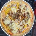 Cooksnap dari adhyka911 untuk resep Meatza Pizza Keto #Allaire Bread Flour