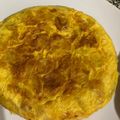 El cooksnap de Au Carballo cuando hizo Tortilla de patatas.