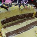 Cooksnap mamy_kitchen89 semasa beliau membuat Kek Span Vanila Coklat.