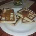 El cooksnap de Andrea Escudero cuando hizo Waffles.