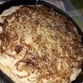 El cooksnap de Mara Sabala cuando hizo Pizza Fugazza.
