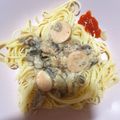 Cooksnap dari Furinaka Nareta untuk resep Spaghetti Carbonara Simple, Creamy