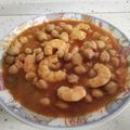 El cooksnap de Juan Pedro Torres González cuando hizo Garbanzos con langostinos.