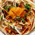 Indra Sen का कुकस्नैप जब उन्होंने लच्छा पराठा (Lachha paratha recipe in hindi) बनाया था।