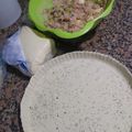 El cooksnap de Romy cuando hizo Tarta de Puerros.