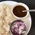 Yoshita Ahuja Kwatra's cooksnap of when they made Black Chana with Rice.