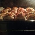 El cooksnap de Claudia Isabel cuando hizo Rollitos de pizza.