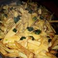 El cooksnap de Criis Tina Denise cuando hizo Papas fritas con cheddar y cebollita de verdeo.