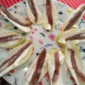 El cooksnap de Sandra cuando hizo Endivias con queso de Burgos y anchoas.