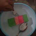 Cooksnap dari titi indriyani untuk resep Rainbow Cake Kukus ny. Liem