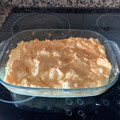 El cooksnap de Laura cuando hizo Soufflé de merluza y gambas.