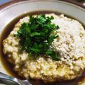 Cooksnap dari Busyra Bazmul untuk resep Bubur Oatmeal dengan Ayam kecap dan Telur Rebus