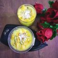 Jyoti Prakash Assudani's cooksnap of when they made Mango Phirni.