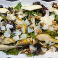 El cooksnap de astrid badia cuando hizo Ensalada con peras y nueces.