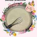 El cooksnap de Graciela Hlebko.. cuando hizo Salsa blanca fácil y económica.