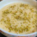 Syma Huq's cooksnap of when they made Shahi Firni.