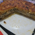 El cooksnap de Carlos Torres cuando hizo Tortilla rellena de gulas y alioli.