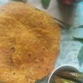 anjli Vahitra का कुकस्नैप जब उन्होंने लौकी का थेपला (Lauki ka thepla recipe in hindi) बनाया था।