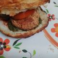 Raj Kumari का कुकस्नैप जब उन्होंने बर्गर (Burgar recipe in hindi) बनाया था।