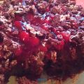 Kristina's cooksnap of when they made Walking dead cake.