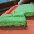 Cooksnap dari Windda untuk resep Bolu Kukus 2 Telur Pandan Coklat