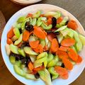 Anne Liu 的 芹菜木耳甜不辣 cooksnap