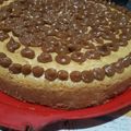El cooksnap de Vivian Weber cuando hizo Torta para cumpleaños rellena con dulce de leche y chantilly.