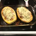 jjgoodale76's cooksnap of when they made Easy 3 Cheese Spaghetti Squash Boat.