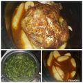 Cortni Walker's cooksnap of when they made Steve's Roasted CrockPot Chicken (Whole Chicken).