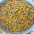 El cooksnap de cesarge cuando hizo Paella de pato, setas y foie.