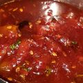  Chef Richa pathak. का कुकस्नैप जब उन्होंने टमाटर की चटनी (tamatar ki chutney recipe in hindi) बनाया था।