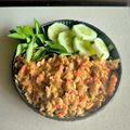 Cooksnap dari Yoes untuk resep Tempe Penyet Sambal Kencur Kemangi (khas Jawa Timur)