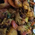 Priya Malhotra Drishti Panjwani's cooksnap of when they made Aloo gobhi.