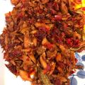 Cooksnap dari Fajri Hanny untuk resep Ayam Suwir Pedas Kecap Manis Gurih Bumbu Sederhana
