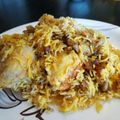 Keya Mandal's cooksnap of when they made চিকেন বিরিয়ানি (chicken biriyani recipe in Bengali).