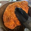 Soegianto's cooksnap of when they made Tonkatsu - Japanese Pork Schnitzel.