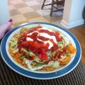 petra13045's cooksnap of when they made Taco Salad.