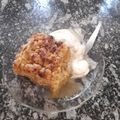 El cooksnap de Marina cuando hizo Postre de manzana y peras con crumble crocante.